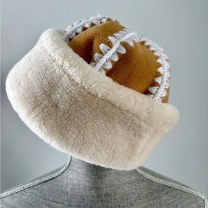 Sundance French Knot Shearling Winter Hat XS/S